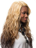 Vivica A Fox Pure Stretch Cap Synthetic  Long  "26 inch" Lacefront  Wig-  CORINEE