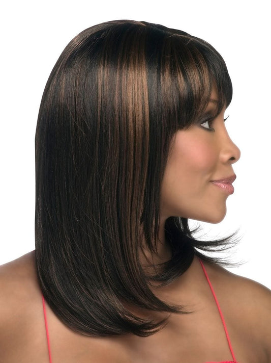 Vivica A Fox Pure Stretch Cap Synthetic "15 inch"  Wig- DAWN