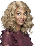 Vivica A Fox Pure Stretch Cap Synthetic "15 inch" Lacefront  Wig-DEMITA