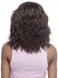 Vivica A Fox Pure Stretch Cap Synthetic "15 inch" layered body wave with Razor cut Invisible part Wig-FAB