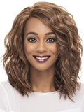 Vivica A Fox Pure Stretch Cap Synthetic "16 inch" Bodywave Lacefront  Wig- FINN
