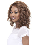 Vivica A Fox Pure Stretch Cap Synthetic "16 inch" Bodywave Lacefront  Wig- FINN
