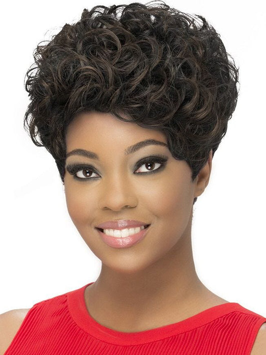 Vivica A Fox Pure Stretch Cap Synthetic Heat Friendly Pixie Wig- FLAVIA