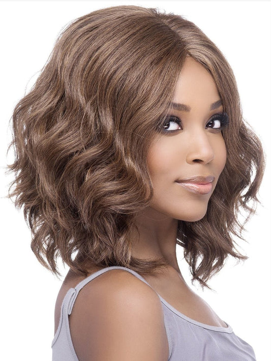 Vivica A Fox Pure Stretch Cap Synthetic  Long  "13 inch" Lacefront  Wig-  FREEDA