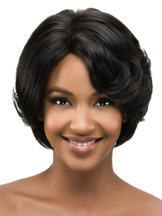 Vivica A Fox Pure Stretch Cap Synthetic  Long  "10 inch" Lacefront  Wig- FREESIA