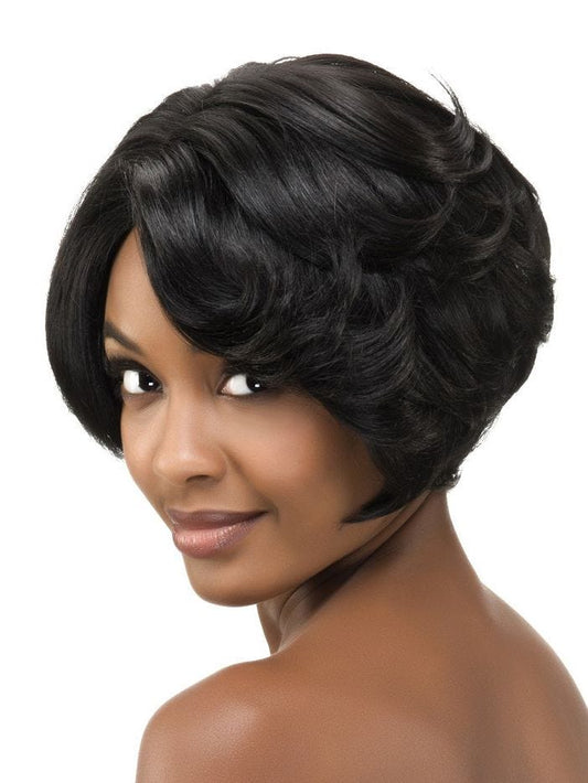 Vivica A Fox Pure Stretch Cap Synthetic  Long  "10 inch" Lacefront  Wig- FREESIA