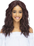 Vivica A Fox Pure Stretch Cap Synthetic  Long  "19 inch" Lacefront  Wig-  HEBE