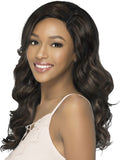 Vivica A Fox Pure Stretch Cap Synthetic "21 inch" Layered loose deep Wave  Wig-HELENA
