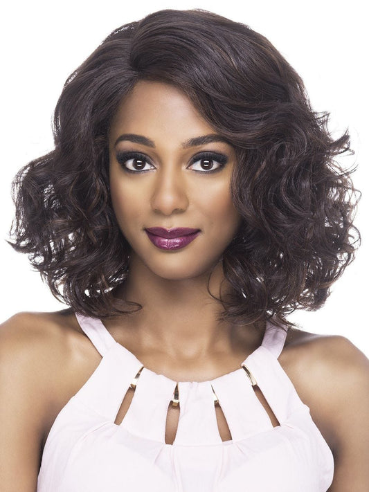 Vivica A Fox Pure Stretch Cap Synthetic "13 inch" Swiss Baby  Lacefront  Wig- KATTY