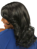 Vivica A Fox Pure Stretch Cap Synthetic Mid Curly Lacefront  Wig- LIME