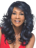 Vivica A Fox Pure Stretch Cap Synthetic Mid Curly Lacefront  Wig- LIME