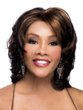 Vivica A Fox Pure Stretch Cap Synthetic Short wavy Lacefront  Wig- LORETTA-V