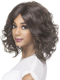 Vivica A Fox Pure Stretch Cap Synthetic "13 inch" Curly Lacefront  Wig- RASHIDA