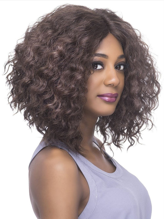 Vivica A Fox Pure Stretch Cap Synthetic "13 inch" Curly Wig-ROCHELLE