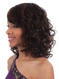 Vivica A Fox  Pure Stretch Cap Synthetic Curly Medium Layered  Wig - DENVER- V