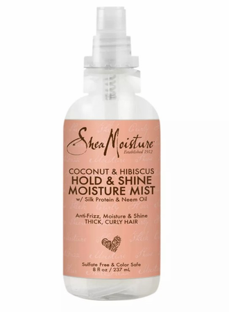 Shea Moisture Coconut & Hibiscus Hold & Shine Moisture Mist 8oz