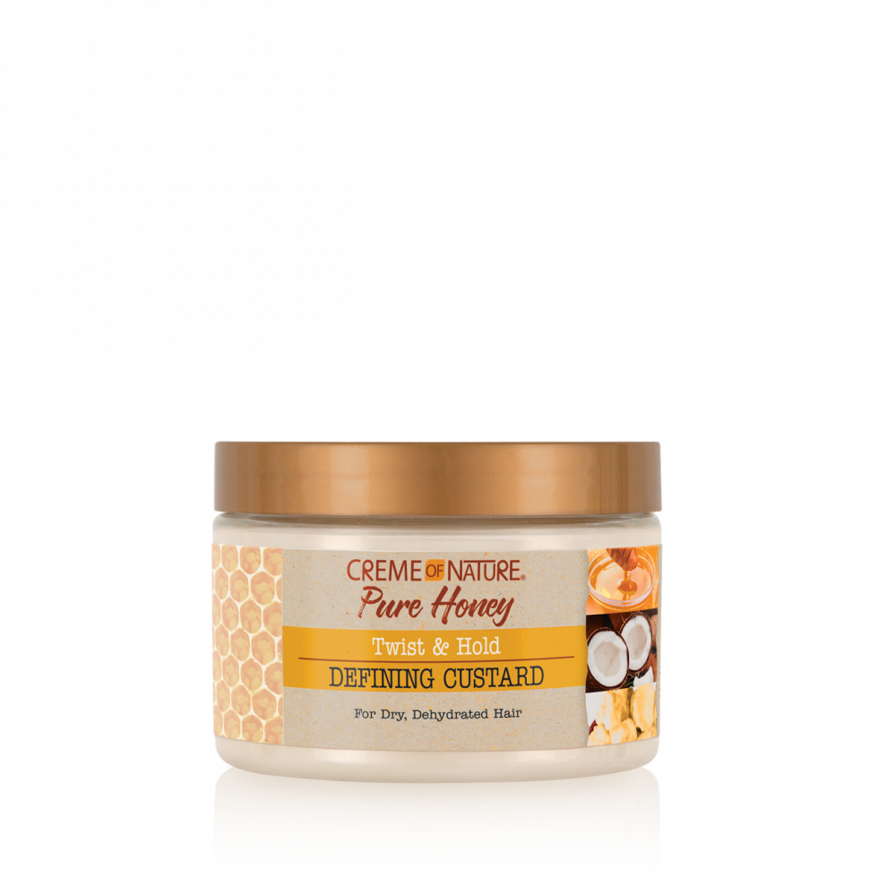 Creme of Nature Pure Honey Twist & Hold Defining Custard 11.5 oz