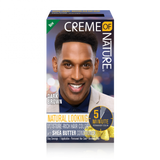 Creme of Nature Natural Looking Moisture-Rich Liquid Hair Color with Shea Butter Conditioner For Men Dark Brown