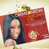 Creme of Nature Argan Oil Relaxer kit Super