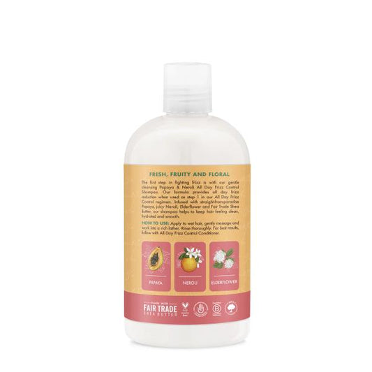 Shea Moisture Papaya & Neroli All Day Frizz Control Shampoo 13oz