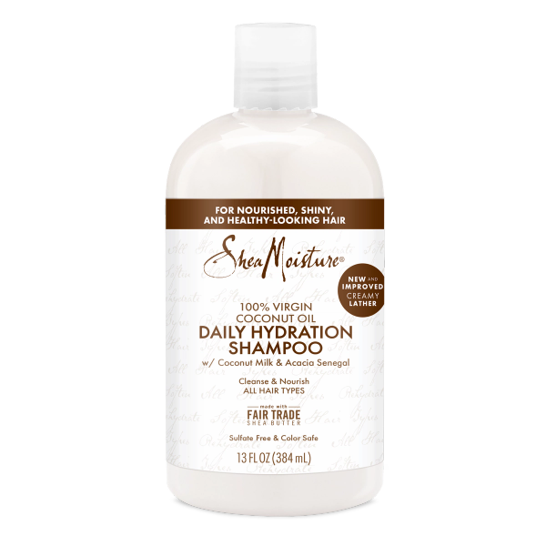 Shea Moisture 100% Virgin Coconut Oil Daily Hydration Shampoo 13oz