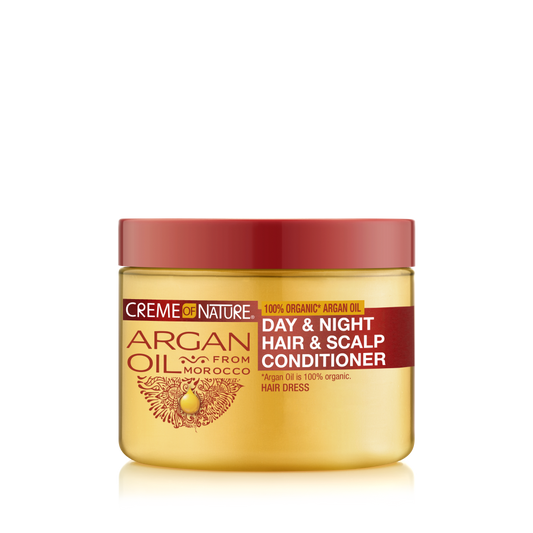 Creme Of Nature Argan Oil Day & Night Hair and Scalp Conditioner 4.76 oz