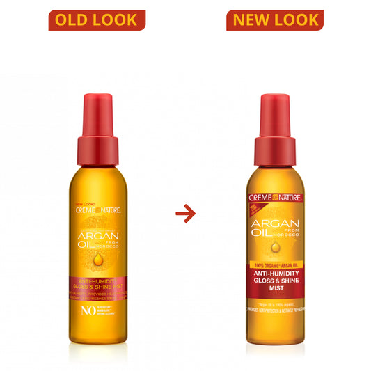 Creme of Nature Argan Oil Anti-Humidity Gloss & Shine Mist 4oz
