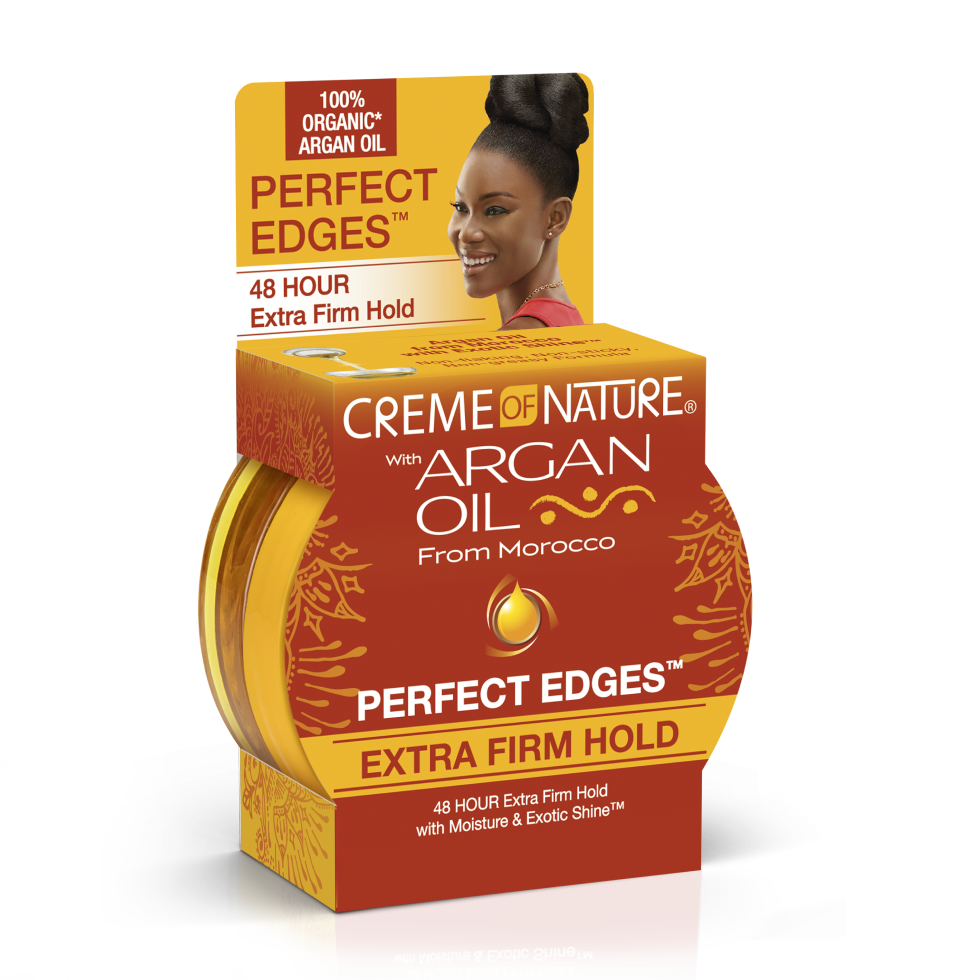 Creme of Nature Argan Oil Perfect Edges  Extra Firm Hold 2.25 oz