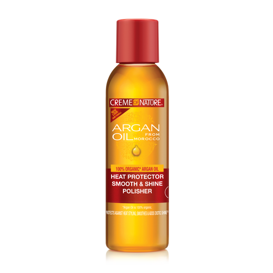 Creme of Nature Argan Oil  Heat Protector Smooth & Shine Polisher 4oz