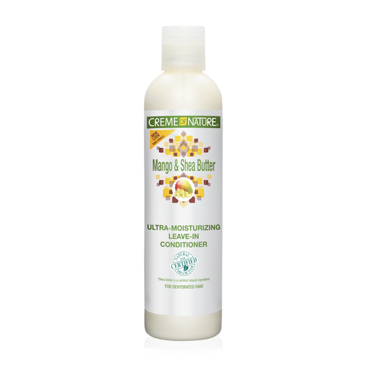 Creme of Nature Mango & Shea Butter Ultra-Moisturizing Leave-In Conditioner 8.45 oz