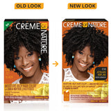 Creme of Nature Moisture-Rich Hair Color with Shea Butter Conditioner C10 Jet Black