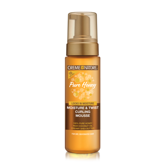 Creme of Nature Pure Honey Moisture & Twist Curling Mousse 7 oz