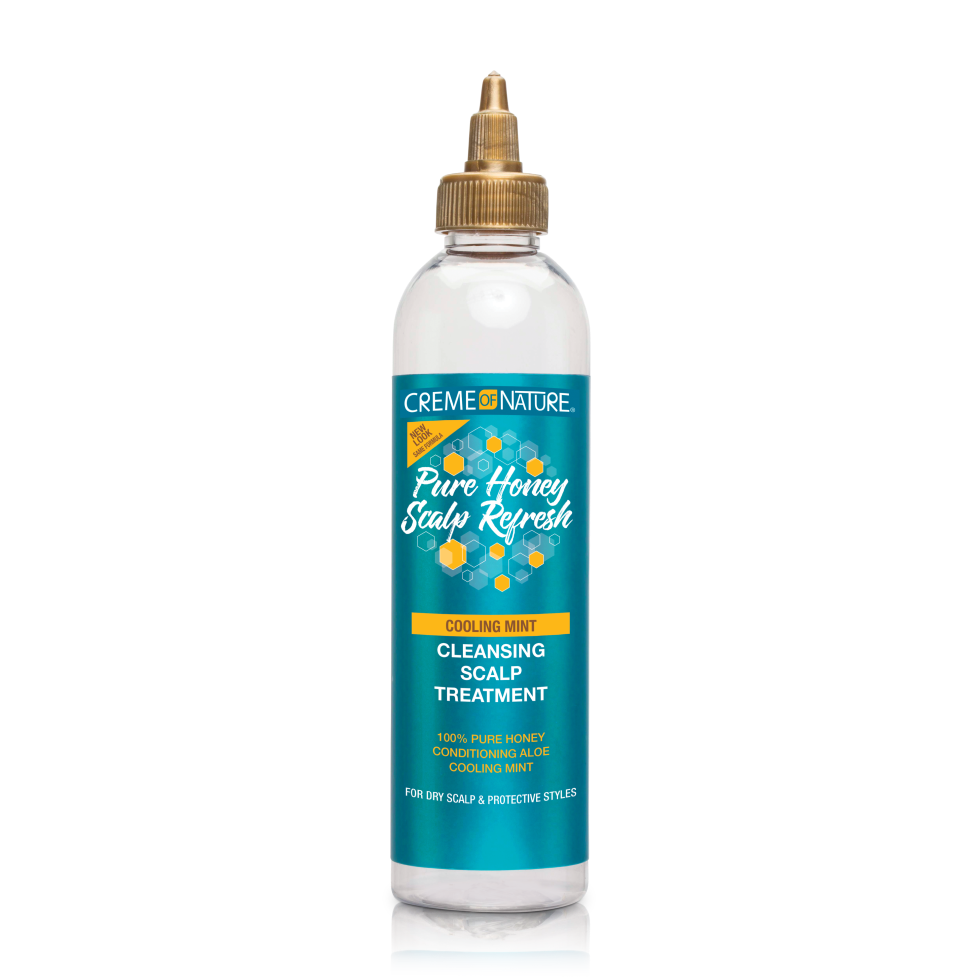 Creme of Nature Pure Honey Scalp Refresh Cleansing Scalp Treatment 8 oz