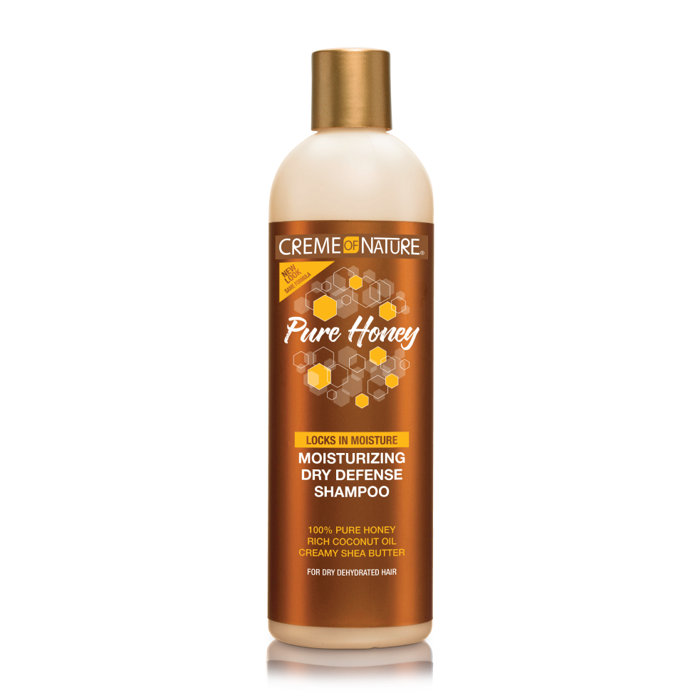 Creme of Nature Pure Honey  Moisturizing Dry Defense Shampoo 12oz