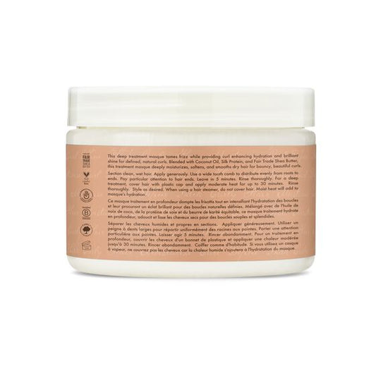 Shea Moisture Coconut & Hibiscus Curl & Shine Hair Masque 12oz