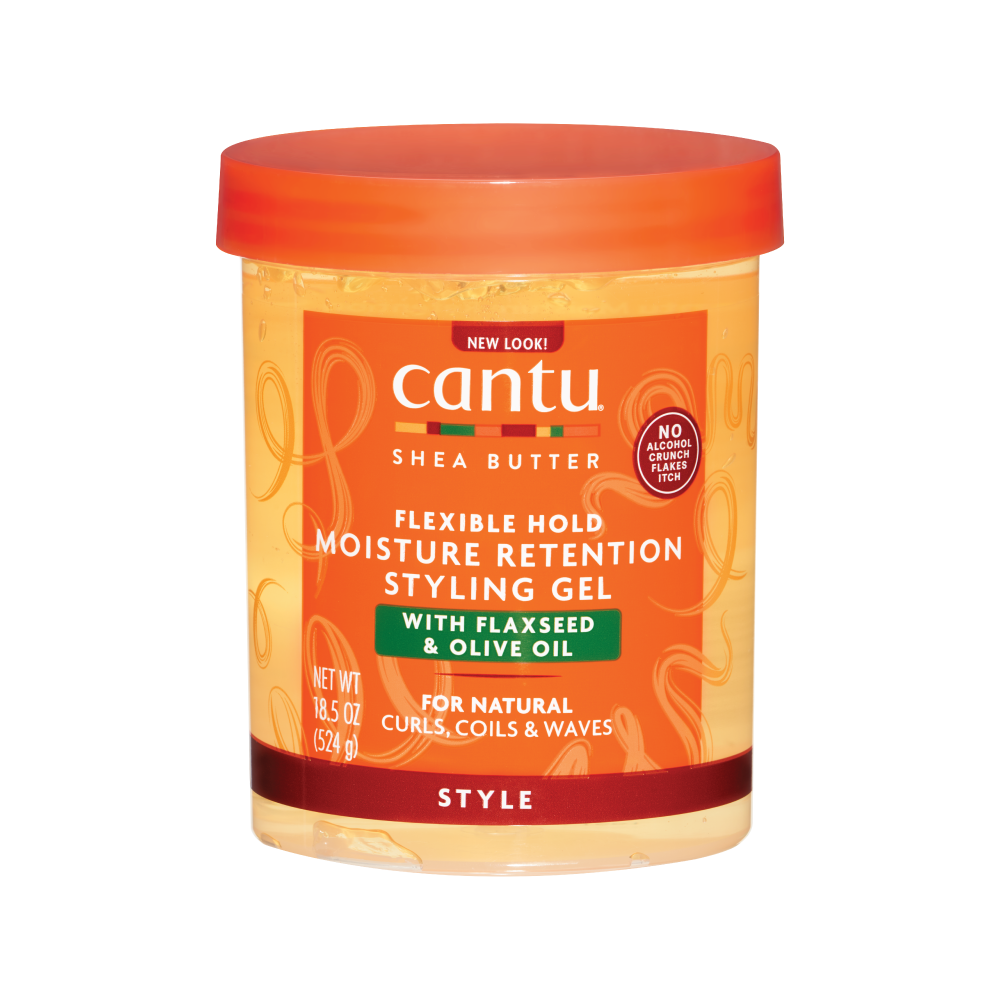 Cantu Moisture Retention Styling Gel with Flaxseed & Olive Oil 18.5oz