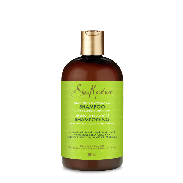 Shea Moisture Moringa & Avocado Power Greens Shampoo 13oz