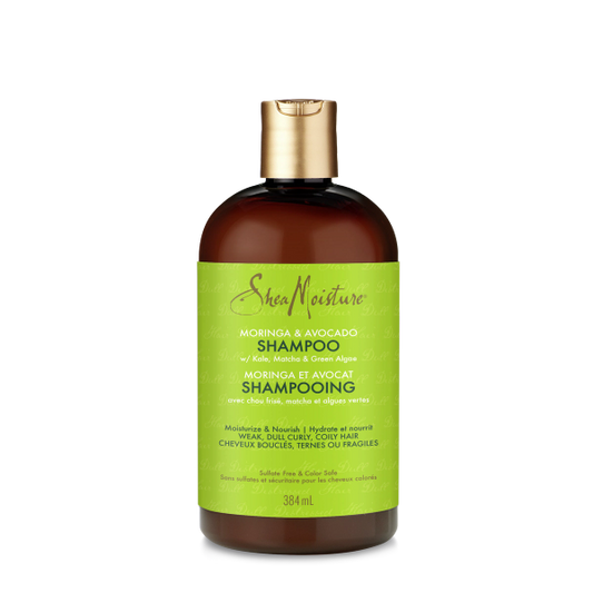 Shea Moisture Moringa & Avocado Power Greens Shampoo 13oz