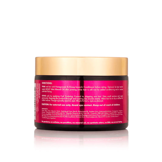 Mielle Pomegranate & Honey Coil Sculpting Custard 12 oz