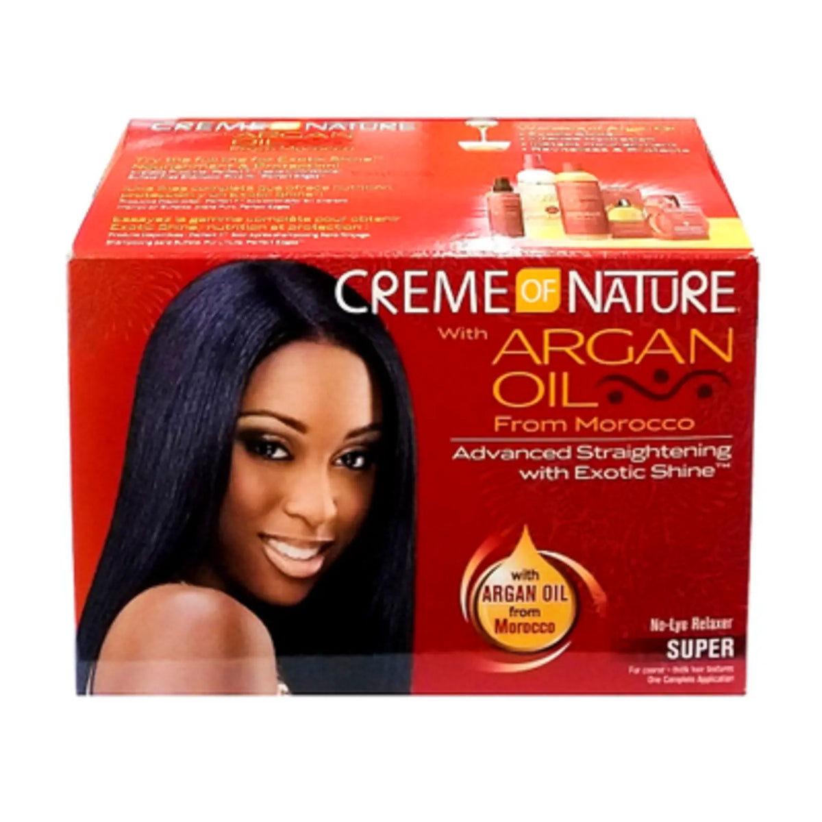 Creme of Nature Argan Oil Relaxer kit Super