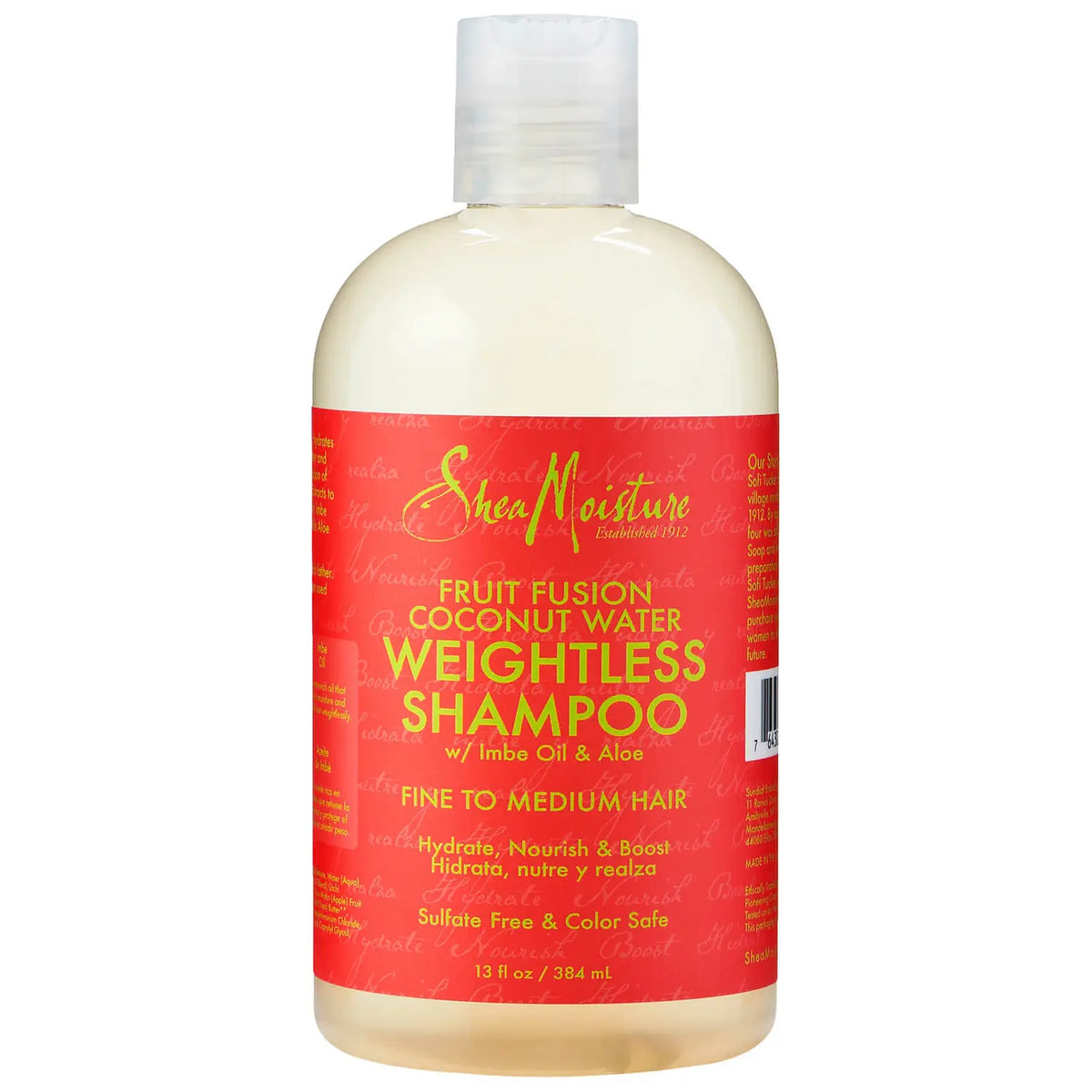 Shea Moisture Fruit Fusion Weightless Shampoo 13oz