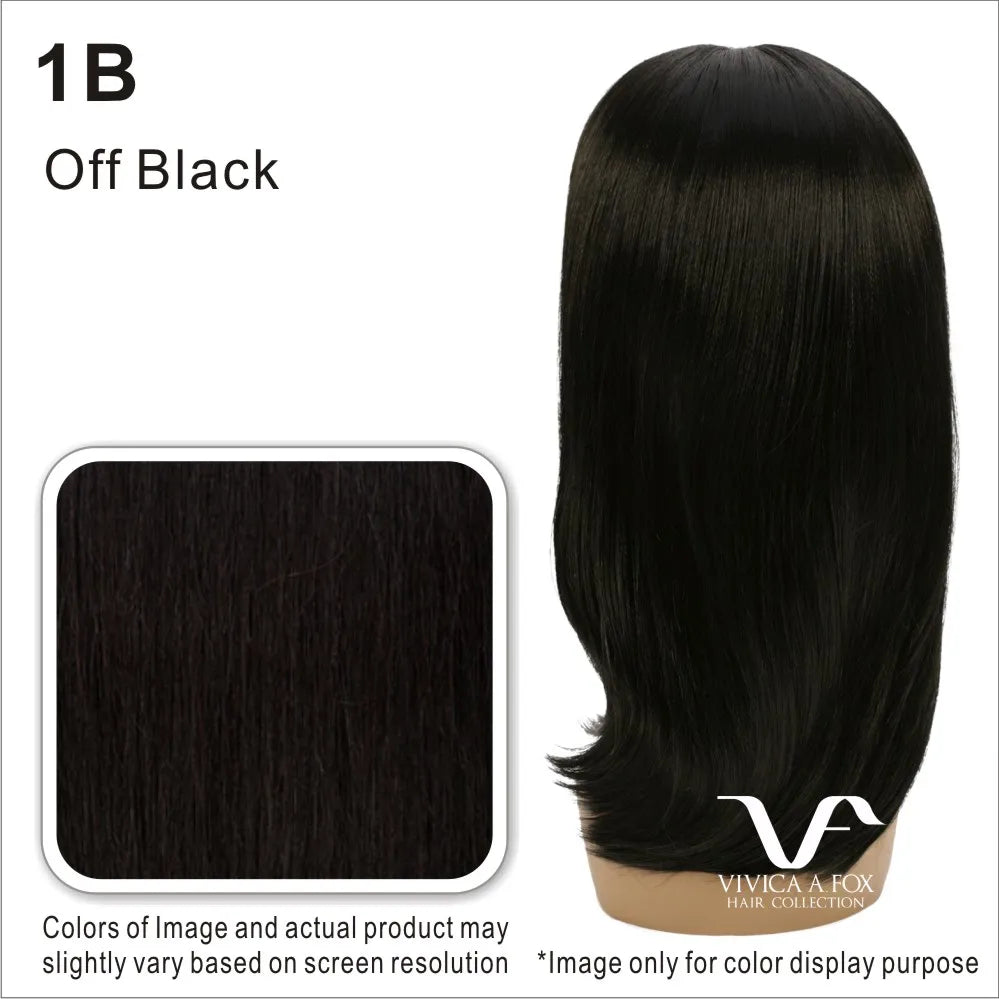 Vivica A Fox Pure Stretch Cap Synthetic  Long Layered "19 inch" Lacefront  Wig-YONCE