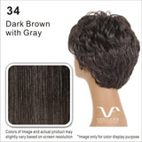 VIVICA A FOX  HPB- NIA 26″ NATURAL PERM YAKI PONYTAIL WITH LAYERED ENDS