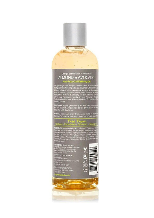 Design Essentials Anti Frizz Defing Gel 12z/345g