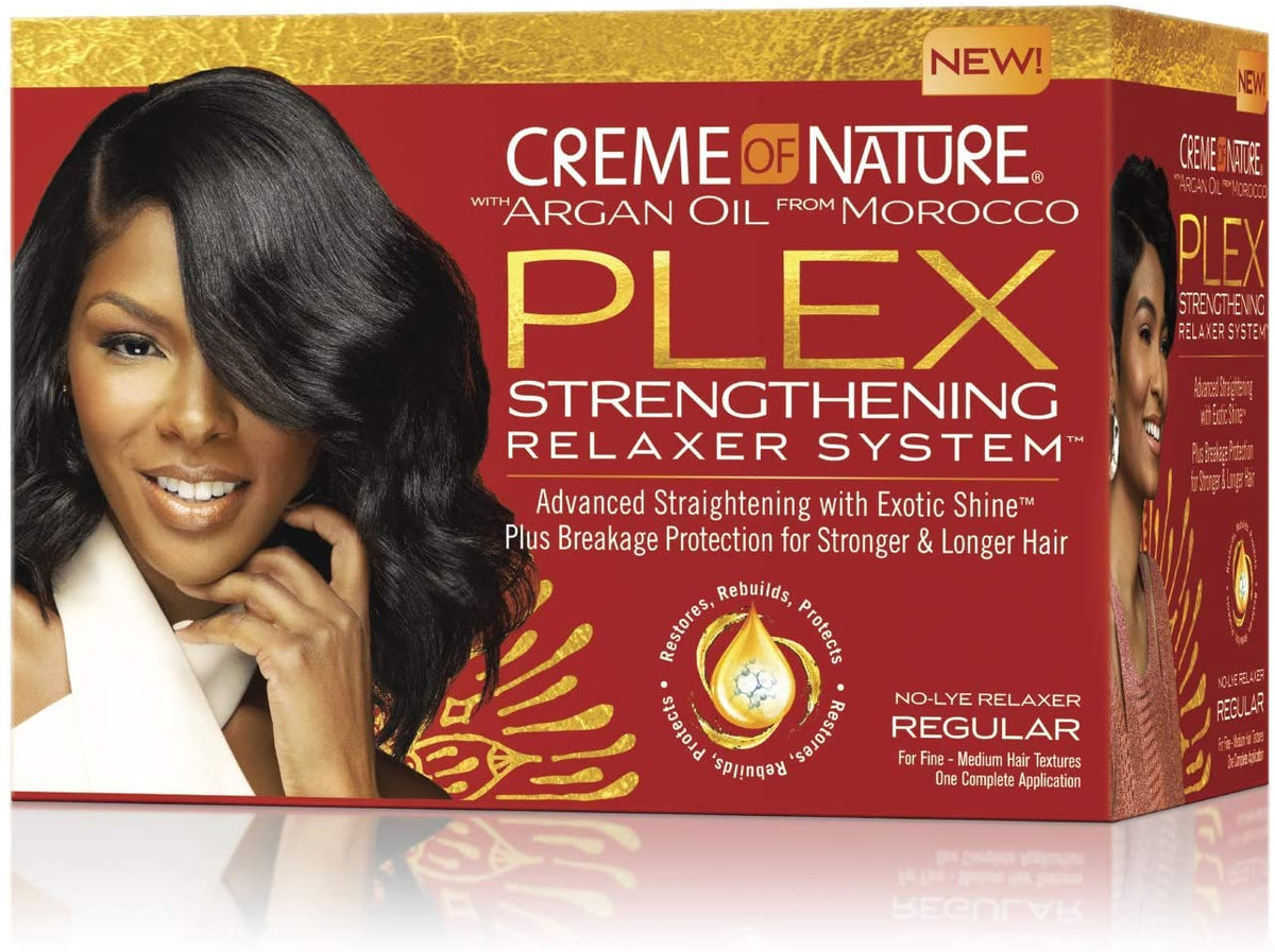 Creme Of Nature Argan Oil Relaxer Kit Regular