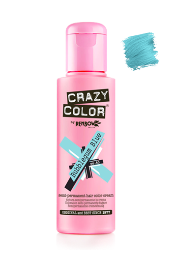 Crazy Color Cream Bubblegum Blue 63 3.38oz/100ml