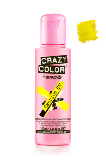 Crazy Color Caution UV 77  3.38oz/100ml