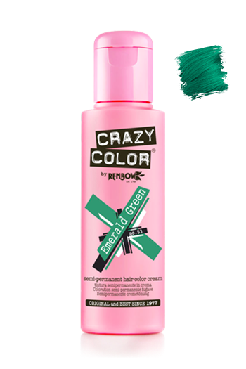 Crazy Color Emerld Green 53  3.38oz/100ml