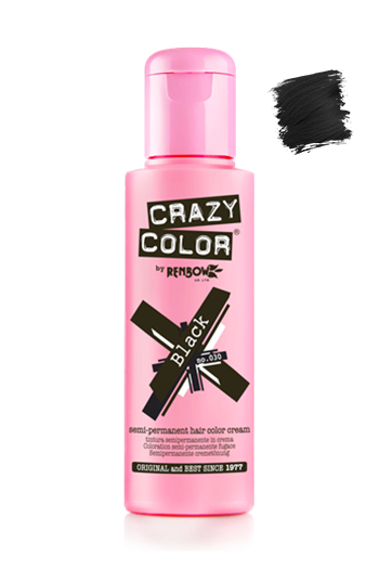 Crazy Color  Black 30 3.38oz/100ml