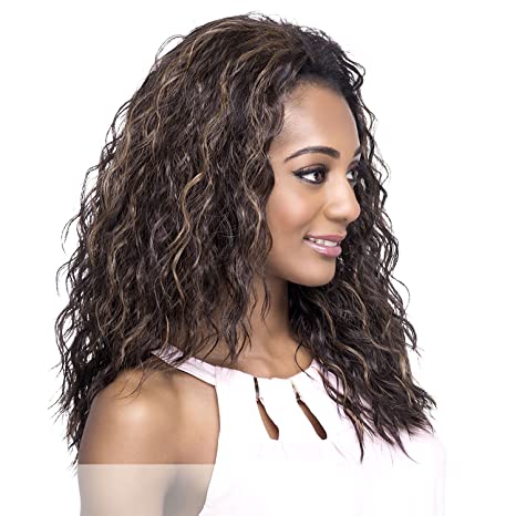 Vivica A Fox Ola Synthetic 3/4 Wig "19 inch" Long  Wig- OLA